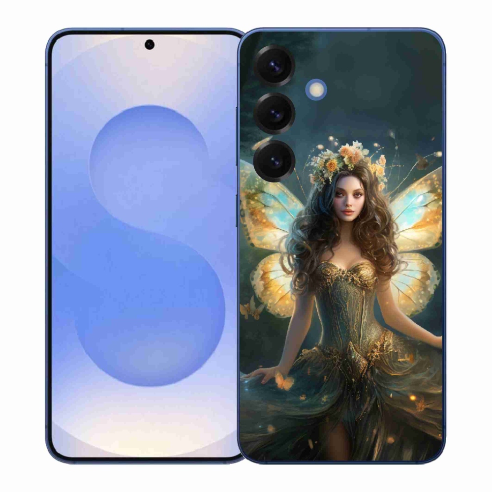 Gél borítás mmCase Samsung Galaxy S26+ - pillangó nőhöz