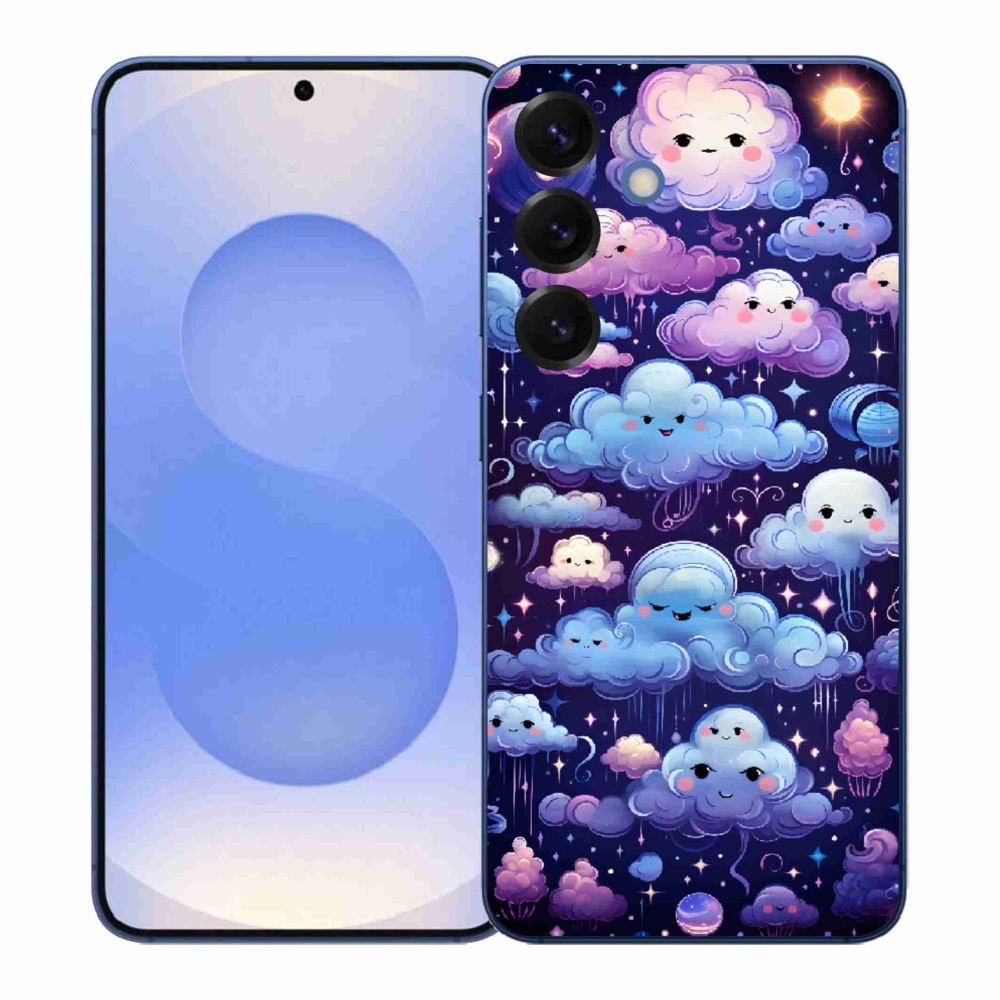 Zselés borítás mmCase Samsung Galaxy S26+ - felhők