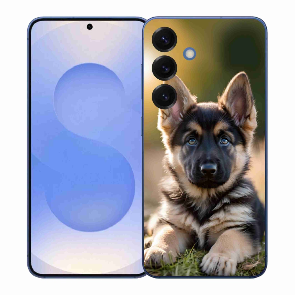 Gél borítás mmCase Samsung Galaxy S26+ készülékhez - Német juhászkutya a természetben