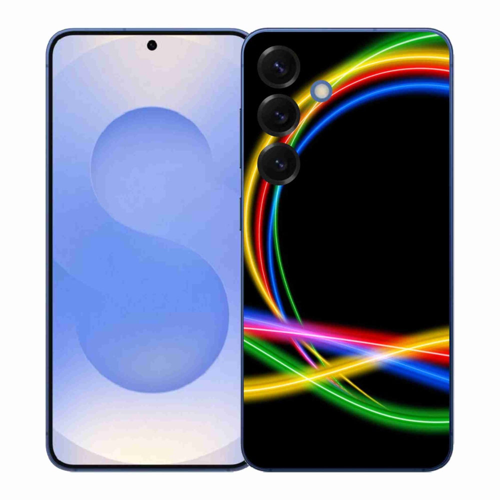 Zselés borítás mmCase Samsung Galaxy S26+ - neon körökhöz