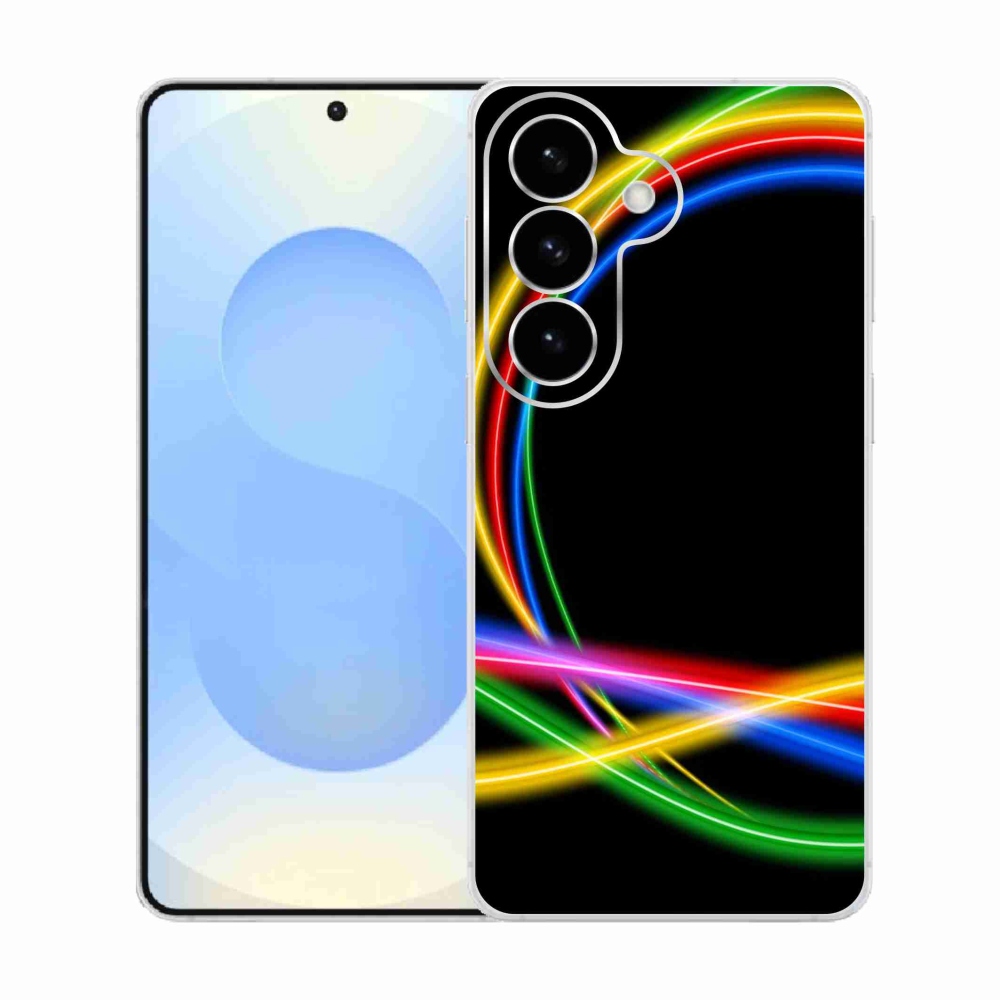 Gél borítás mmCase Samsung Galaxy S26 készülékhez - neon körök