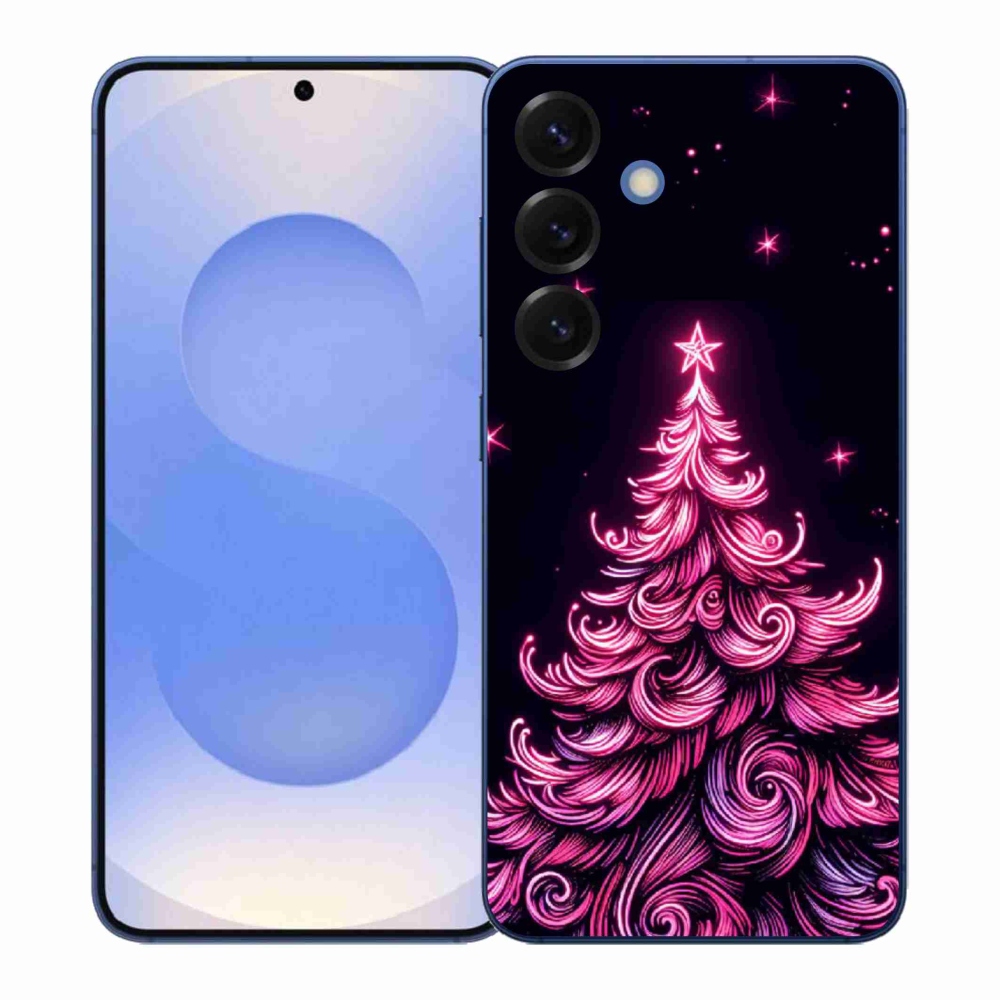 Gél borítás mmCase Samsung Galaxy S26+ - neon karácsonyfa 2