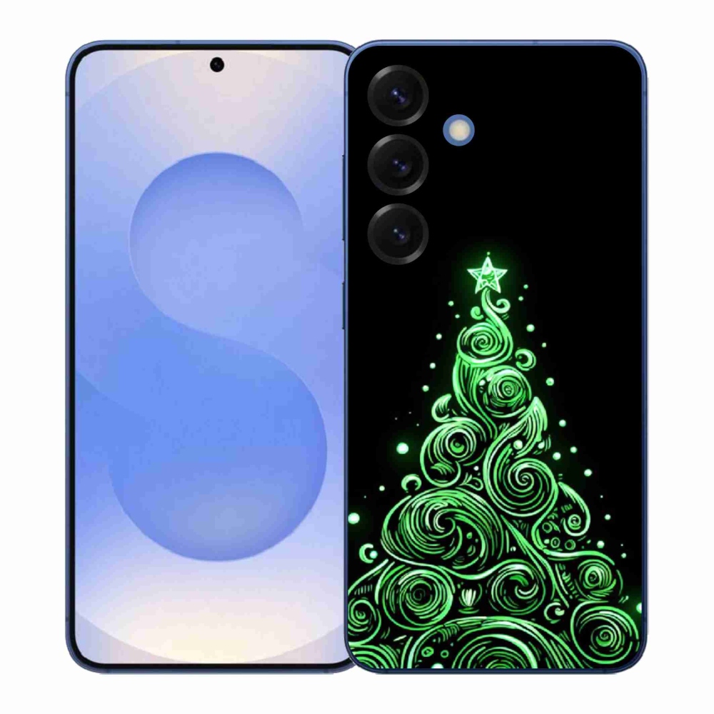 Gél borítás mmCase Samsung Galaxy S26+ - neon karácsonyfa 3