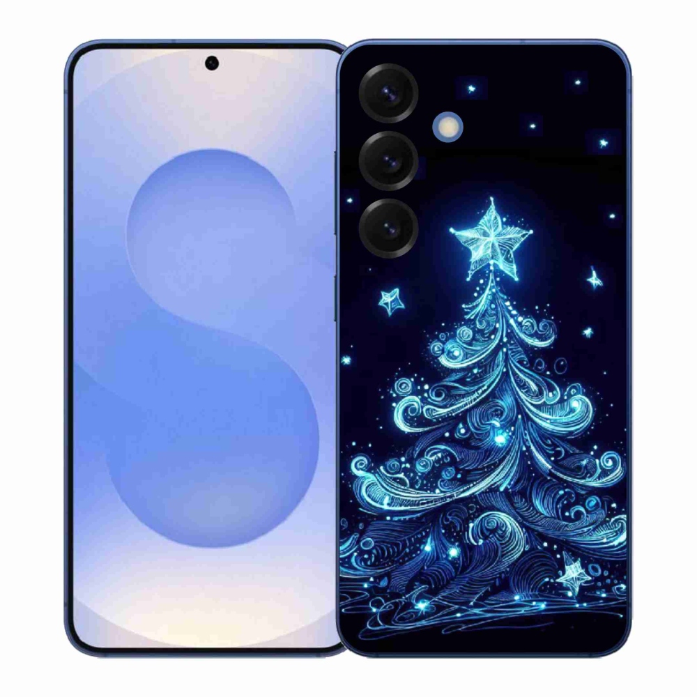 Gél borítás mmCase Samsung Galaxy S26+ - neon karácsonyfa 4