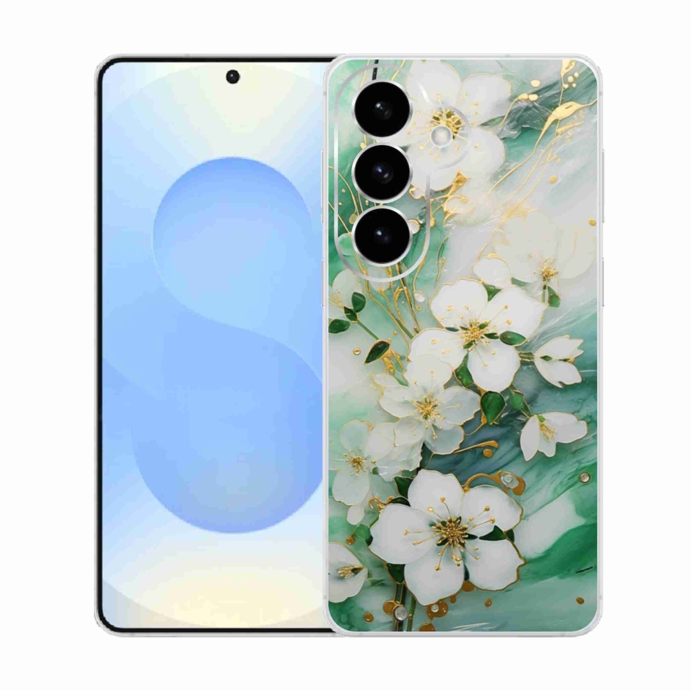 Gél borító mmCase Samsung Galaxy S26 készülékhez - finom virágok