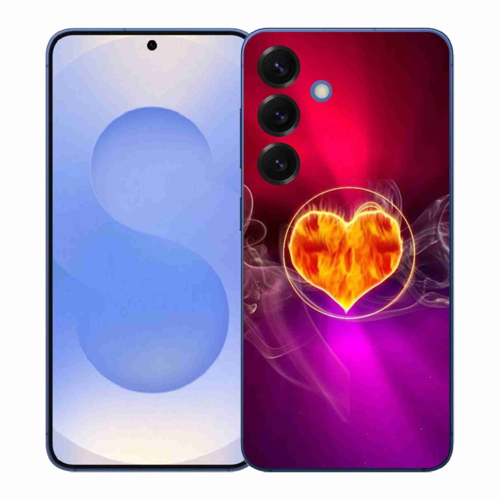 Gél borítás mmCase Samsung Galaxy S26+ - tüzes szív