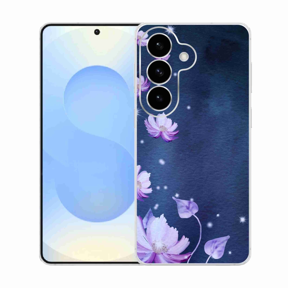 Gél borítás mmCase Samsung Galaxy S26 készülékhez - hulló virágok