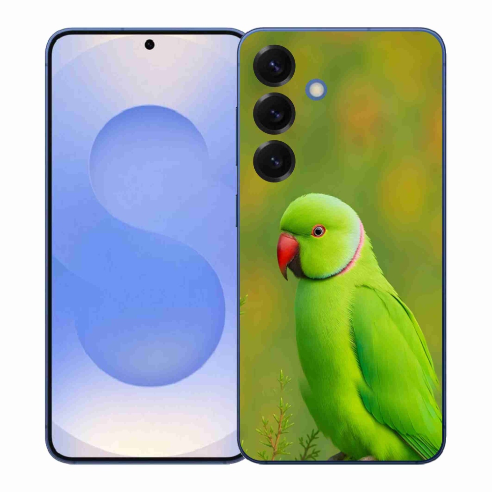 Zselés borítás mmCase Samsung Galaxy S26+ - papagáj alexandr 2