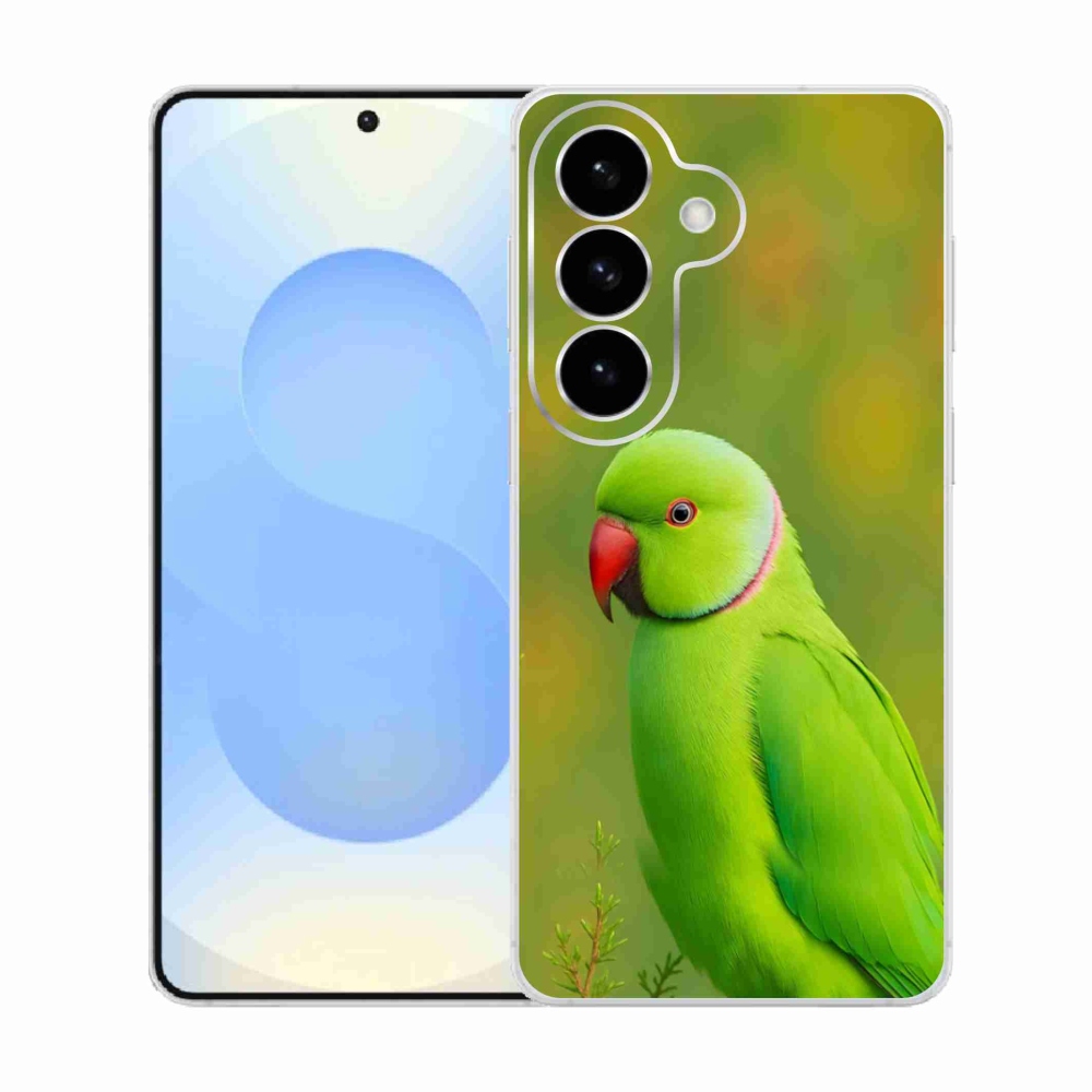 Gél borítás mmCase Samsung Galaxy S26 készülékhez - papagáj alexandr 2