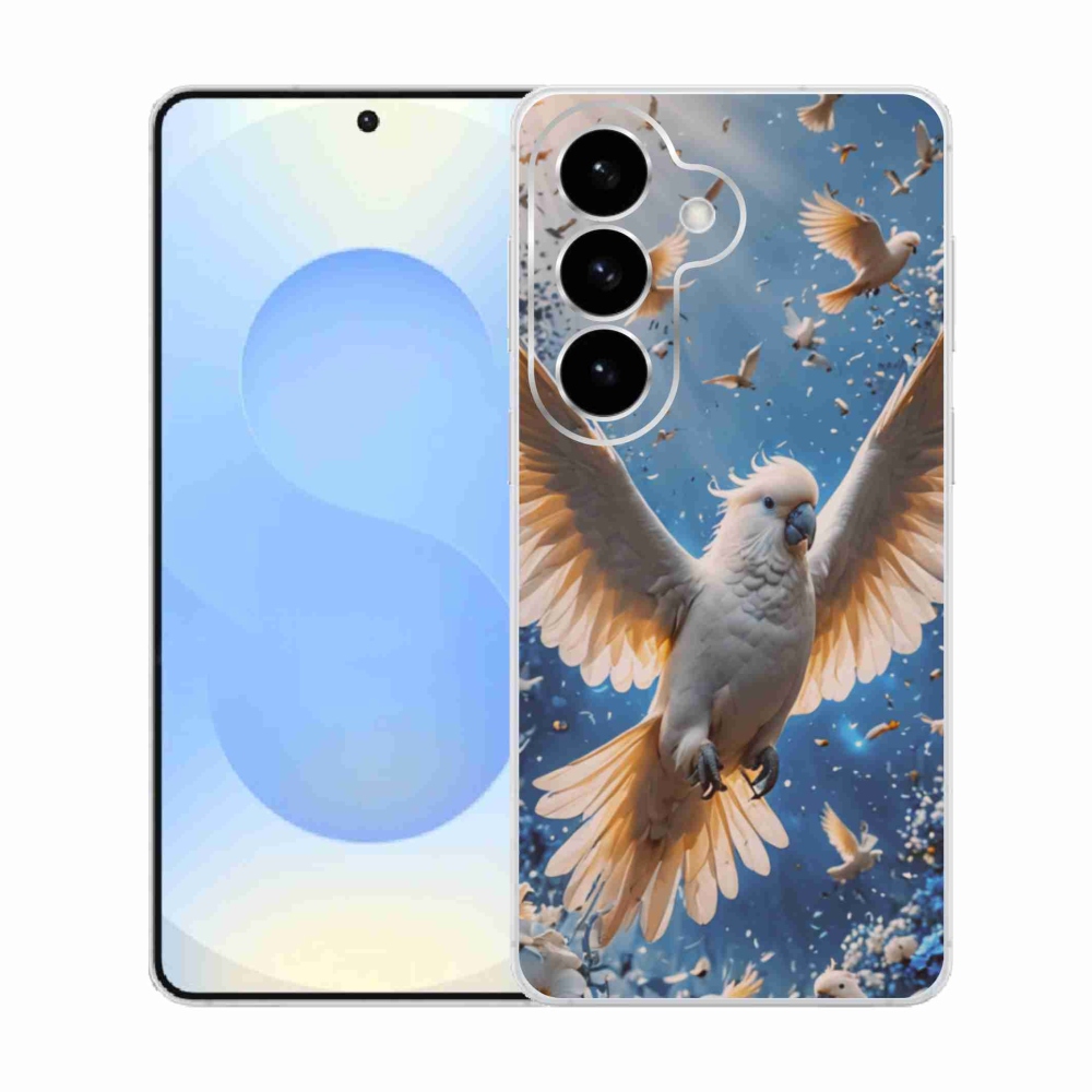 Gél borítás mmCase Samsung Galaxy S26 készülékhez - papagáj kakadu