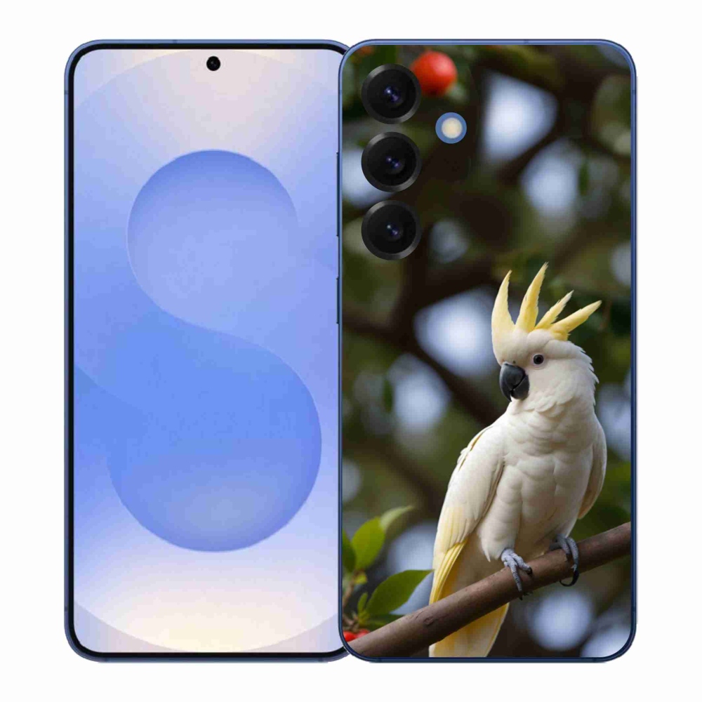 Gél borítás mmCase Samsung Galaxy S26+ készülékhez - papagáj kakadu 3