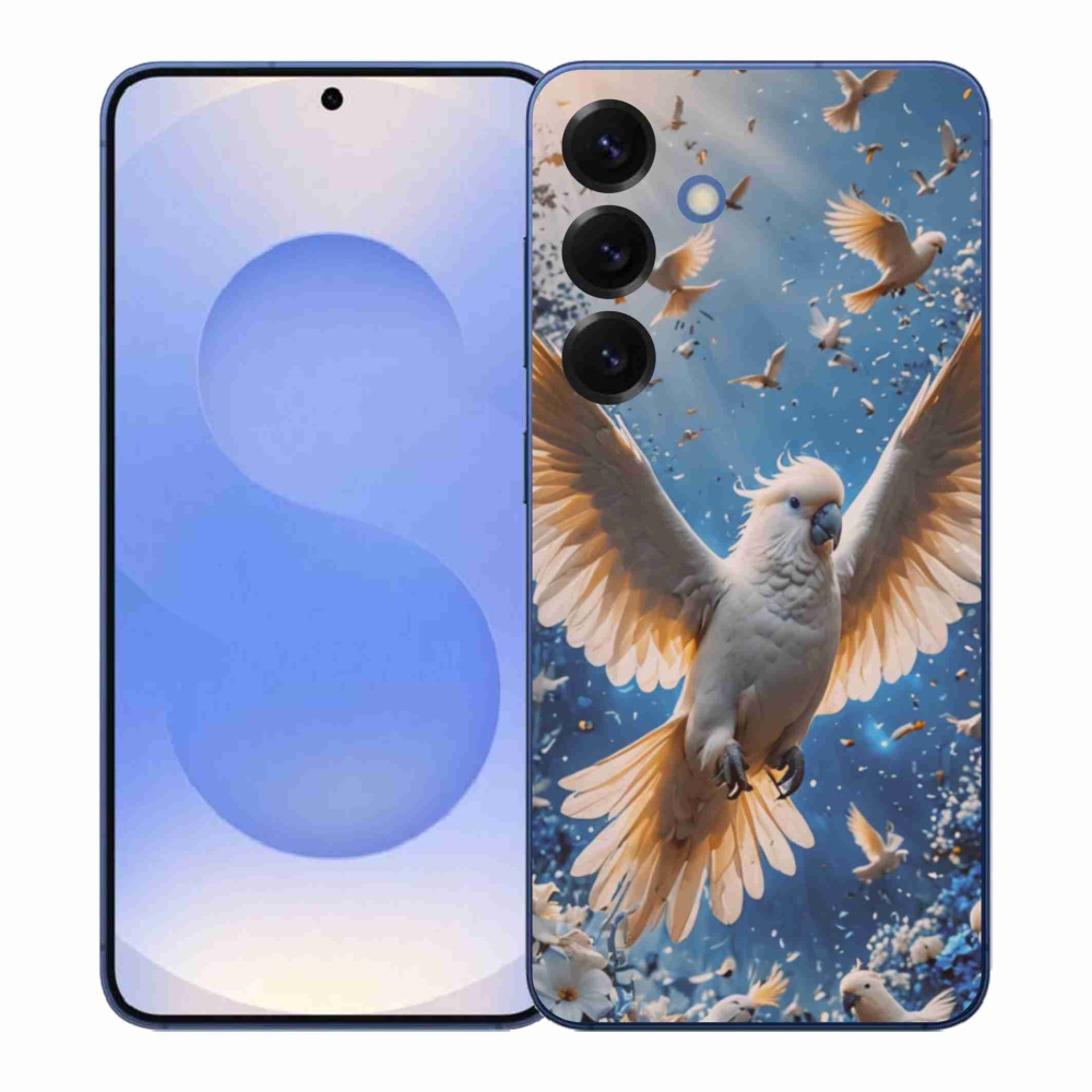 Gél borítás mmCase Samsung Galaxy S26+ készülékhez - papagáj kakadu