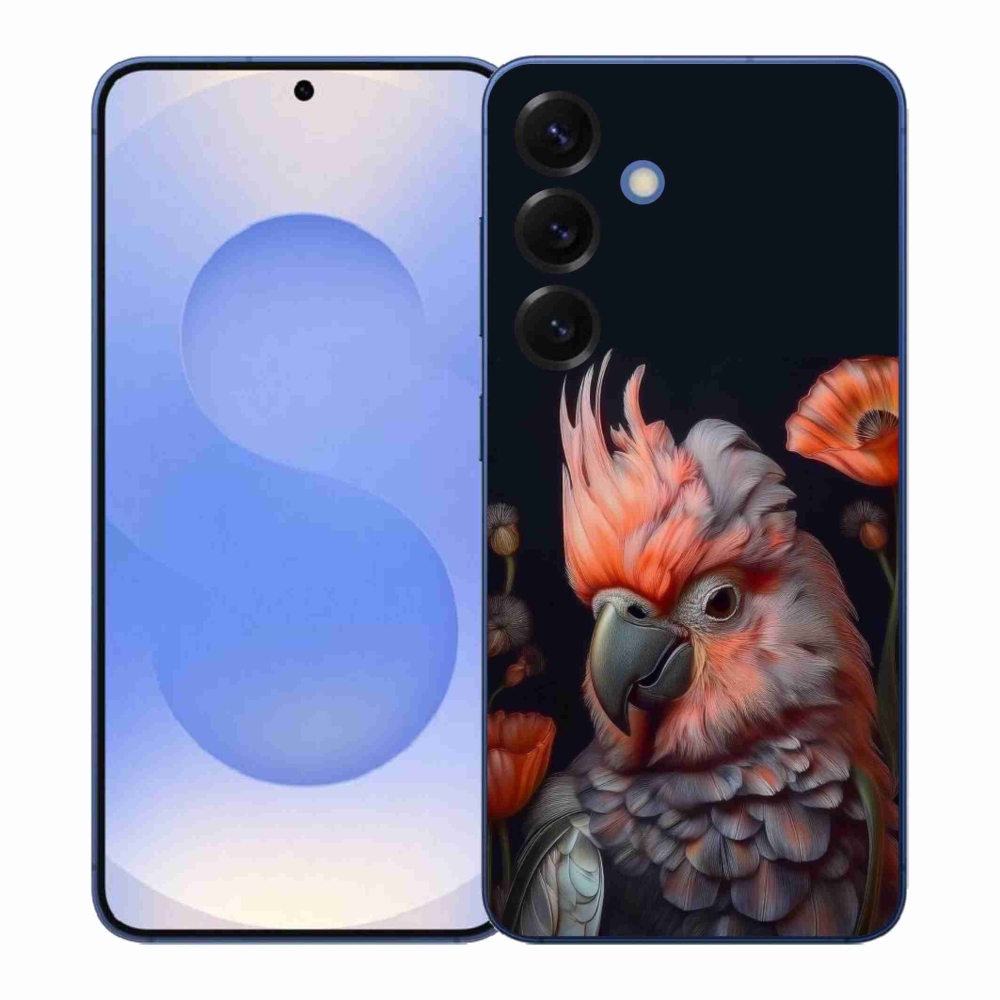 Gél borítás mmCase Samsung Galaxy S26+ készülékhez - papagáj kakadu színekben