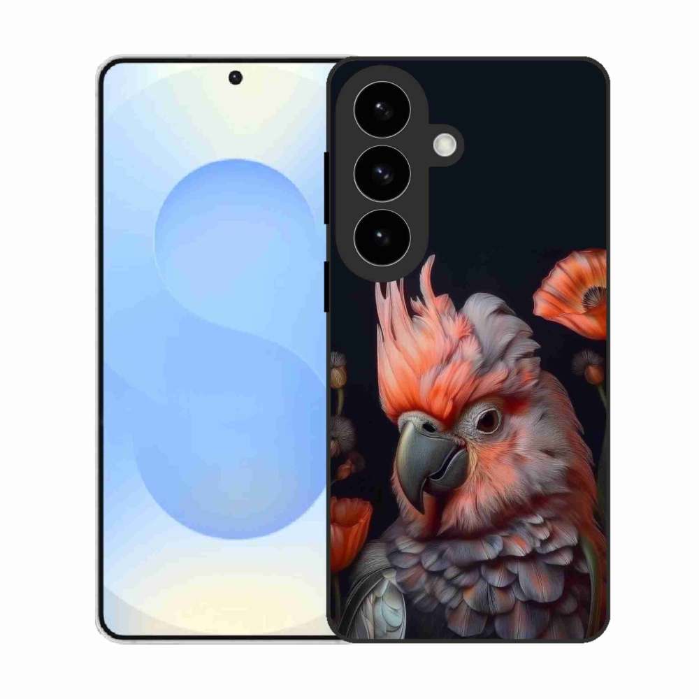 Gél borítás mmCase Samsung Galaxy S26 készülékhez - papagáj kakadu színekben