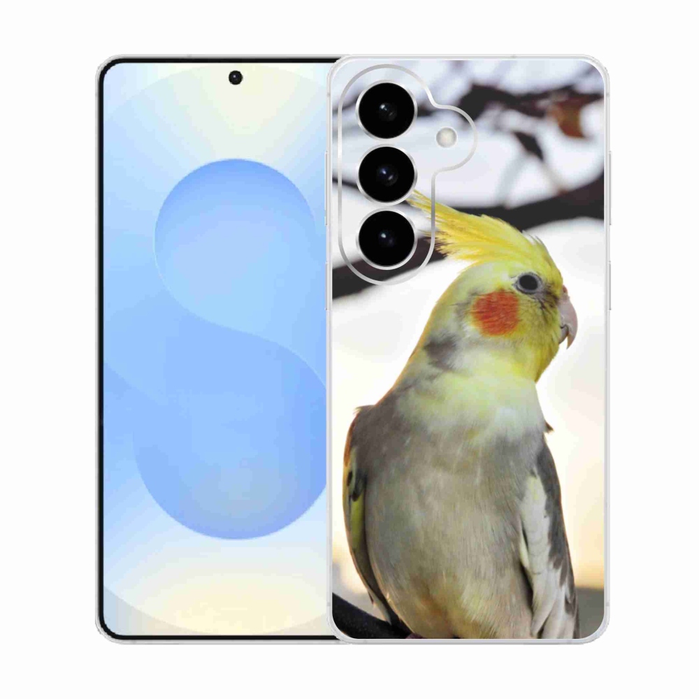 Gél borítás mmCase Samsung Galaxy S26 készülékhez - papagáj korela