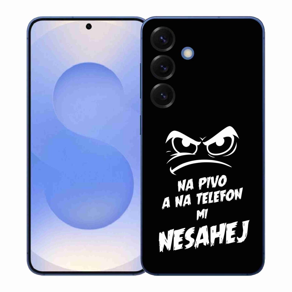 Gél borítás mmCase Samsung Galaxy S26+ - sör motívum 2 fekete háttér