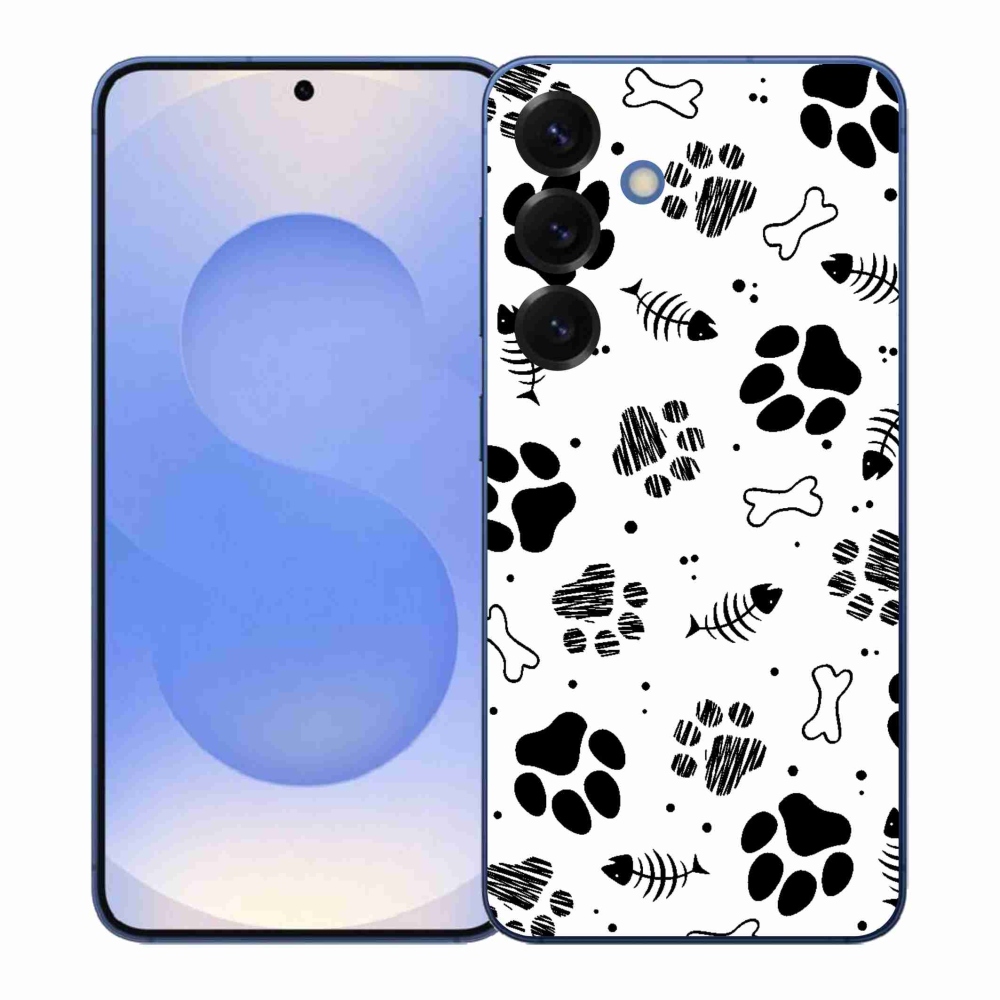 Gél borítás mmCase Samsung Galaxy S26+ készülékhez - kutyamancsok 1