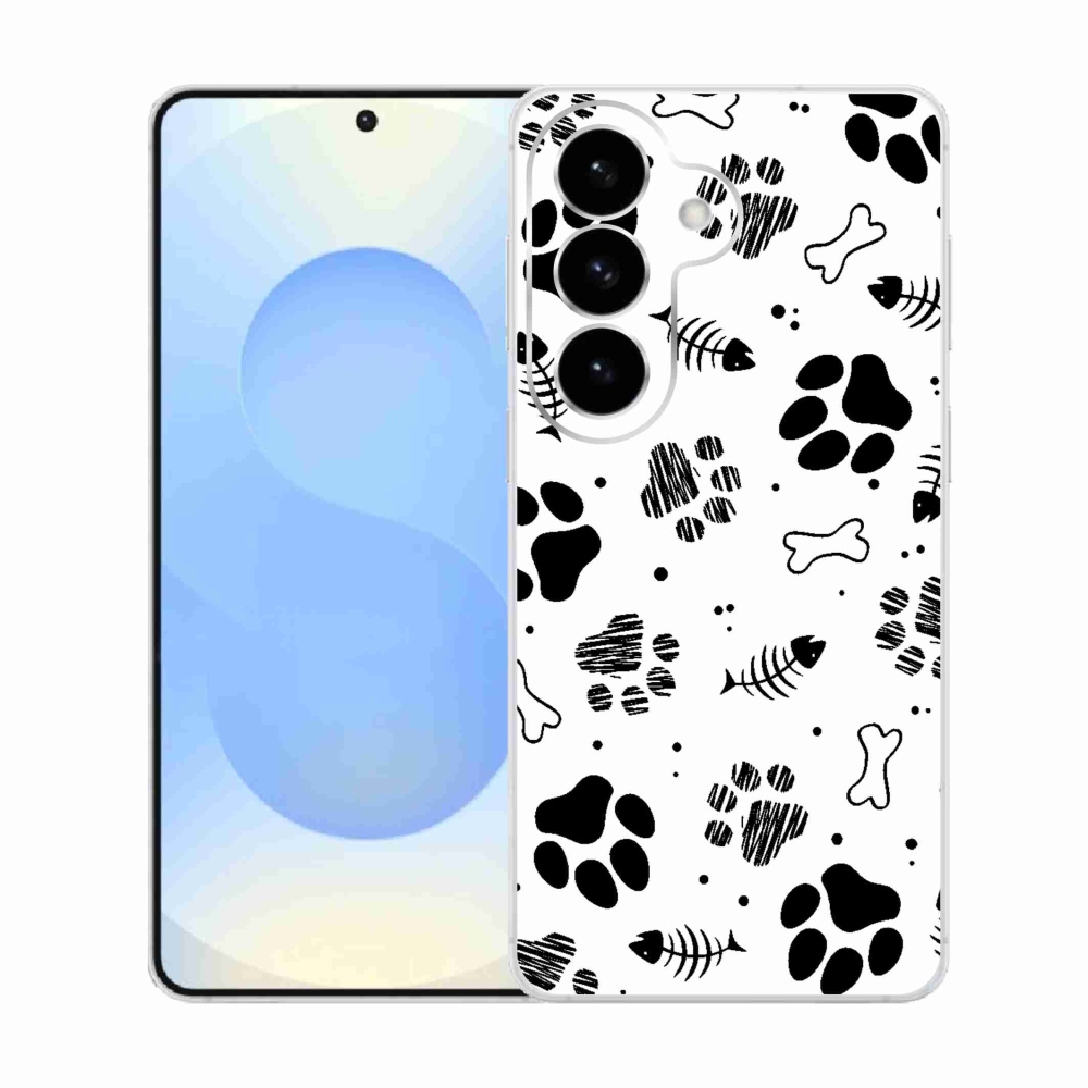 Gél borítás mmCase Samsung Galaxy S26 készülékhez - kutyamancsok 1