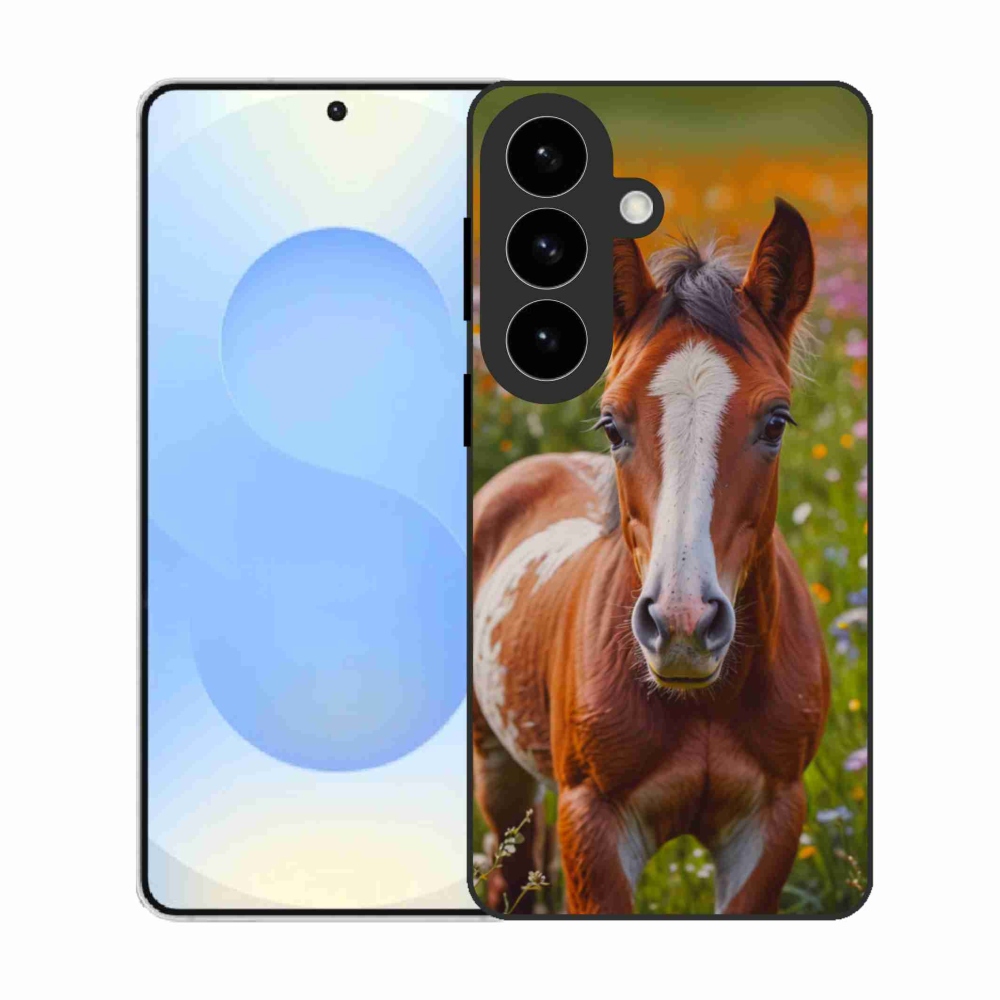 Gél borítás mmCase Samsung Galaxy S26 készülékhez - aranyos csikó