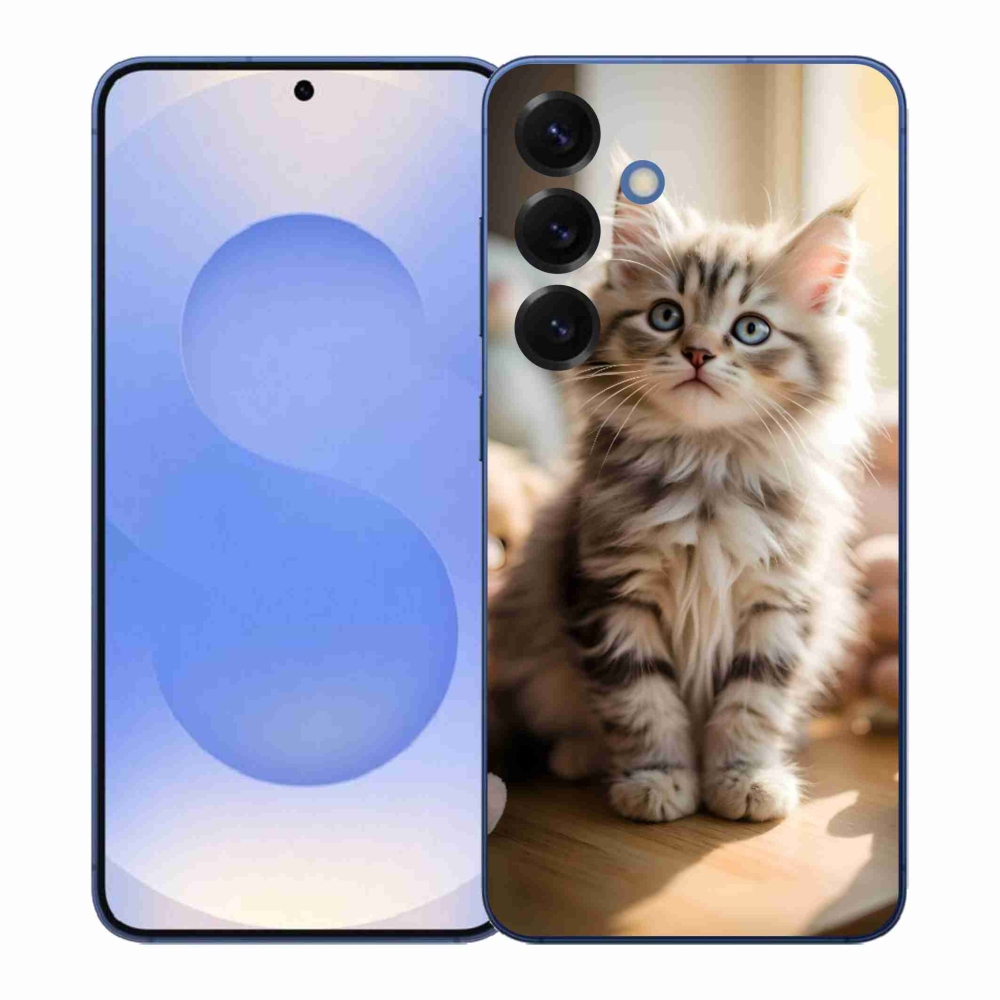 Gél borítás mmCase Samsung Galaxy S26+ készülékhez - aranyos cica 10