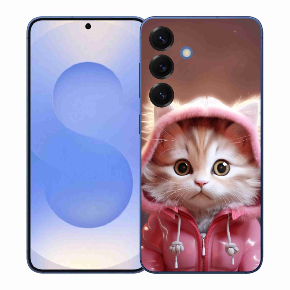 Gél borítás mmCase Samsung Galaxy S26+ készülékhez - aranyos cica 3