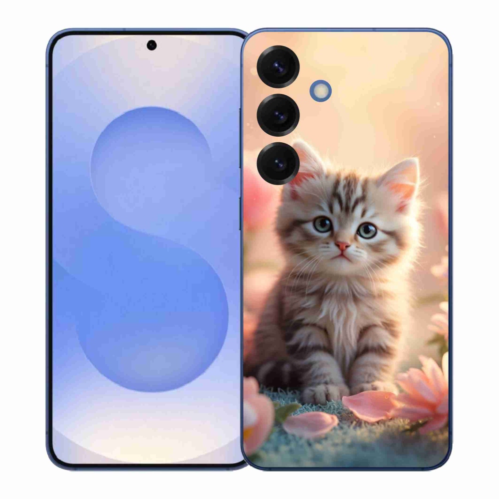 Gél borítás mmCase Samsung Galaxy S26+ - aranyos cica 8