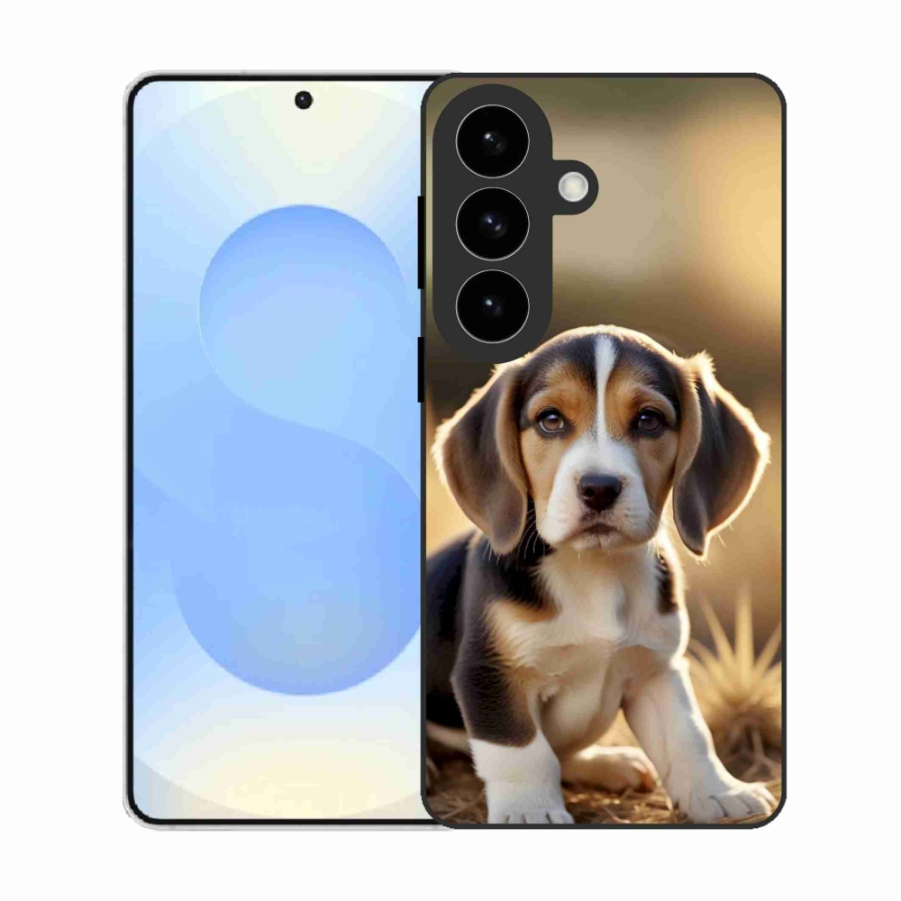 Gél borítás mmCase Samsung Galaxy S26 készülékhez - aranyos beagle