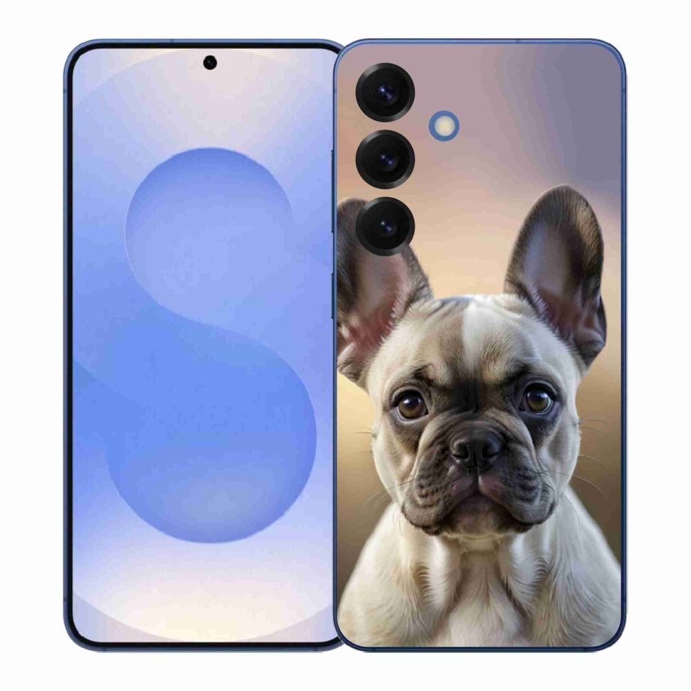 Gél borítás mmCase Samsung Galaxy S26+ készülékhez - aranyos francia bulldog