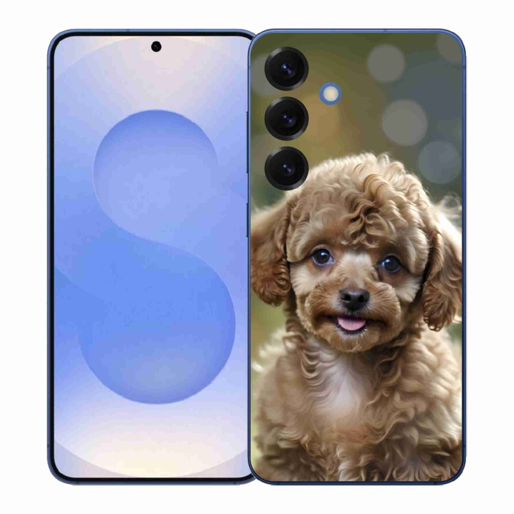 Gél borítás mmCase Samsung Galaxy S26+ készülékhez - aranyos uszkár