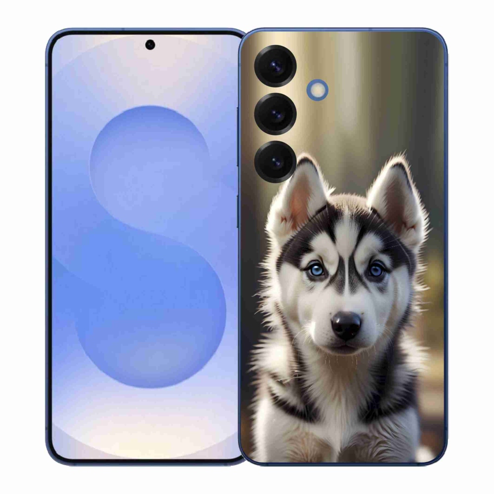 Gél borítás mmCase Samsung Galaxy S26+ készülékhez - aranyos szibériai husky