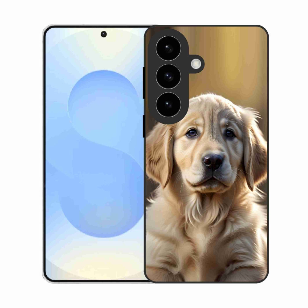 Gél borítás mmCase Samsung Galaxy S26 készülékhez - aranyos arany retriever