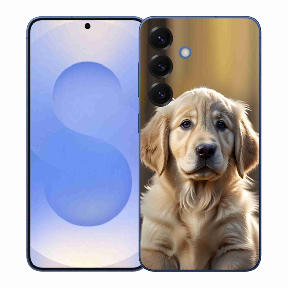 Gél borítás mmCase Samsung Galaxy S26+ készülékhez - aranyos arany retriever