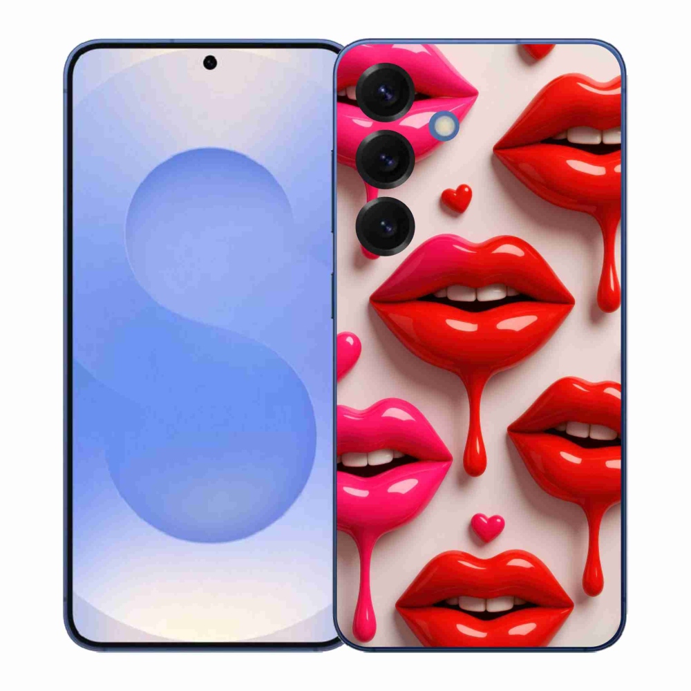 Zselés borítás mmCase Samsung Galaxy S26+ - ajkak 2