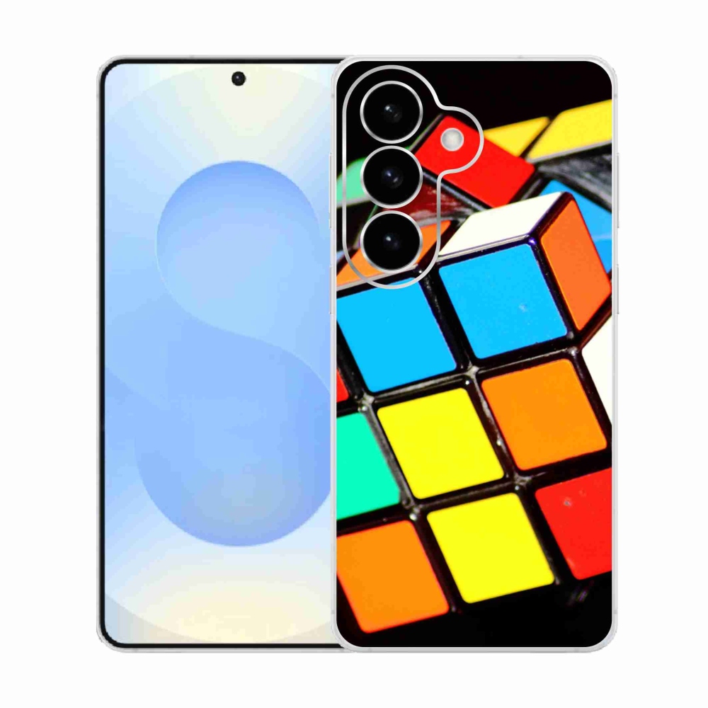 Gél borítás mmCase Samsung Galaxy S26 készülékhez - Rubik-kocka