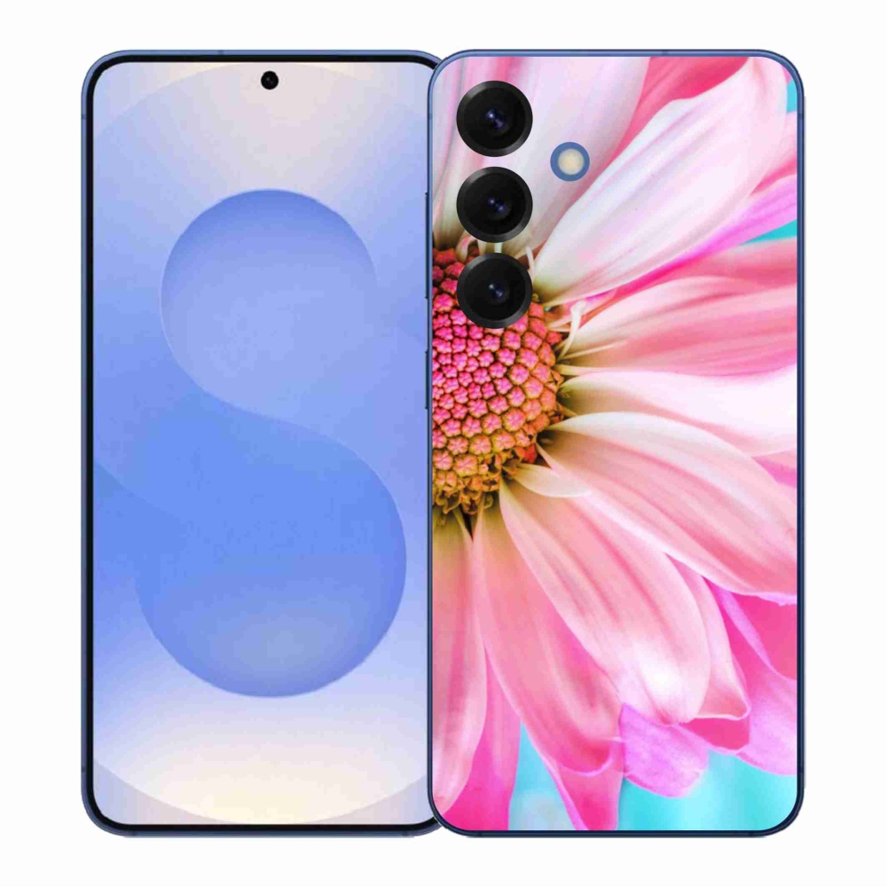 Gél védőhuzat mmCase Samsung Galaxy S26+ készülékhez - rózsaszín virág