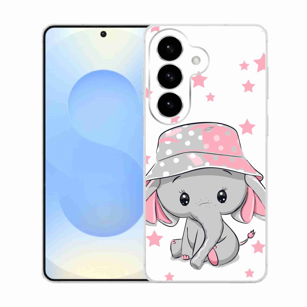 Gél védőhuzat mmCase Samsung Galaxy S26 készülékhez - rózsaszín elefánt