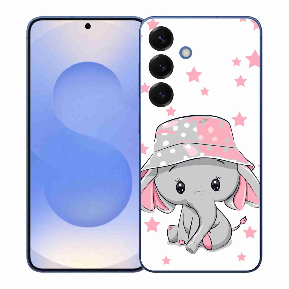 Gél védőhuzat mmCase Samsung Galaxy S26+ - rózsaszín elefánthoz