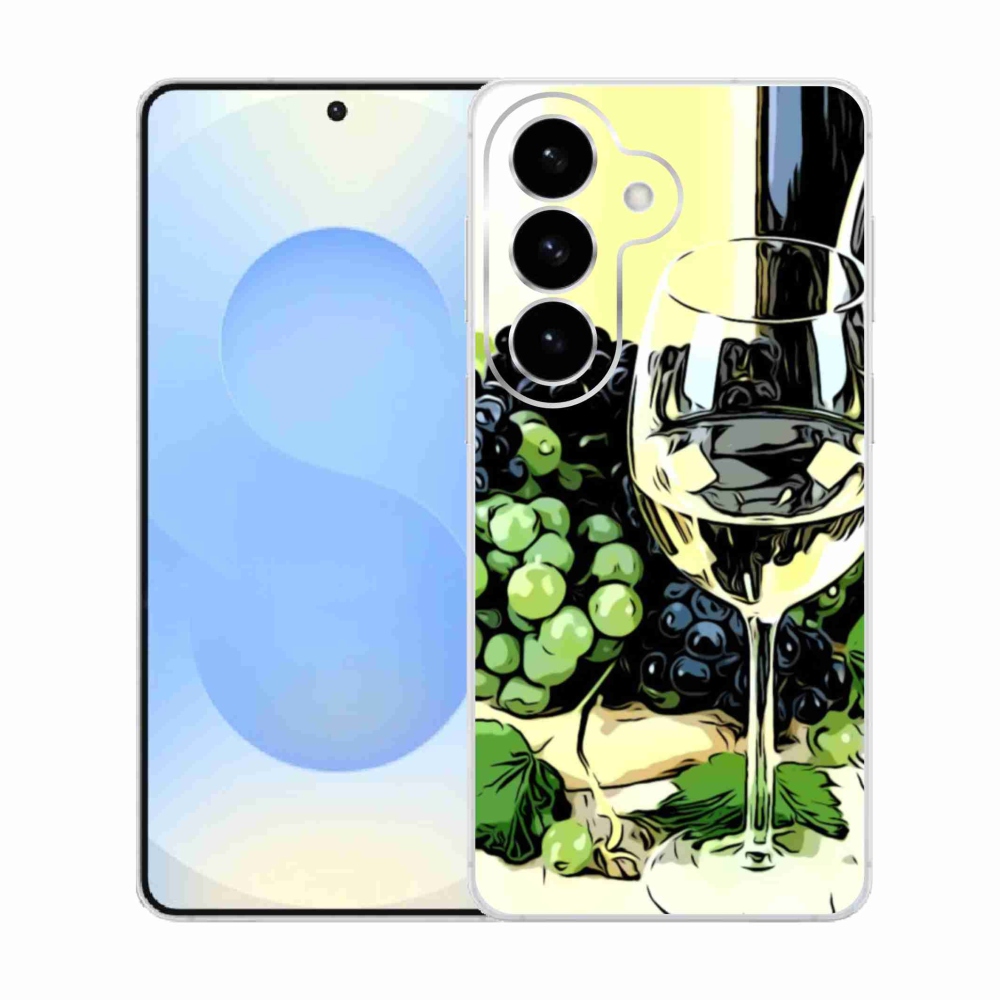 Gél borítás mmCase Samsung Galaxy S26 készülékhez - pohár bor