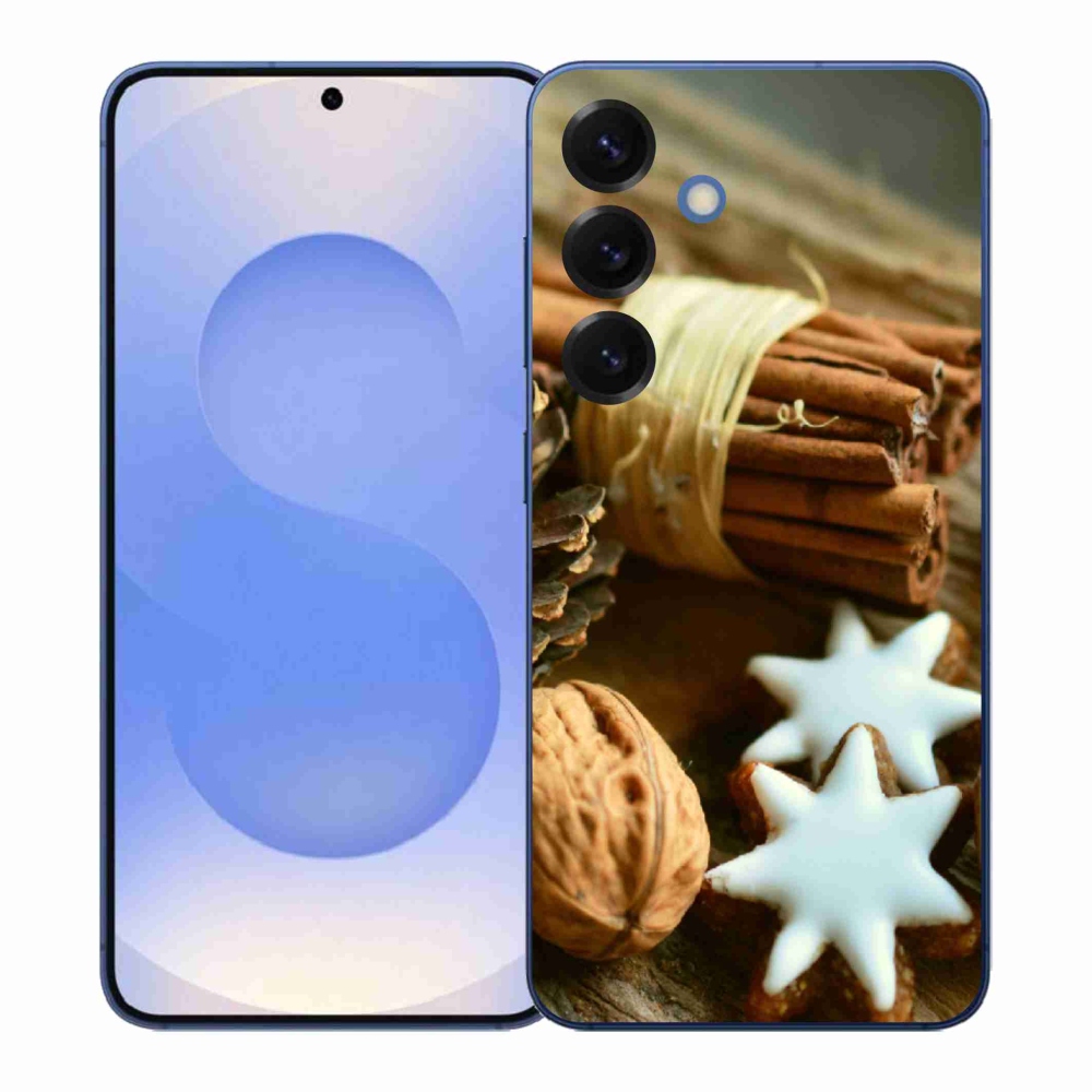 Gél borítás mmCase Samsung Galaxy S26+ készülékhez - fahéj és mézeskalács