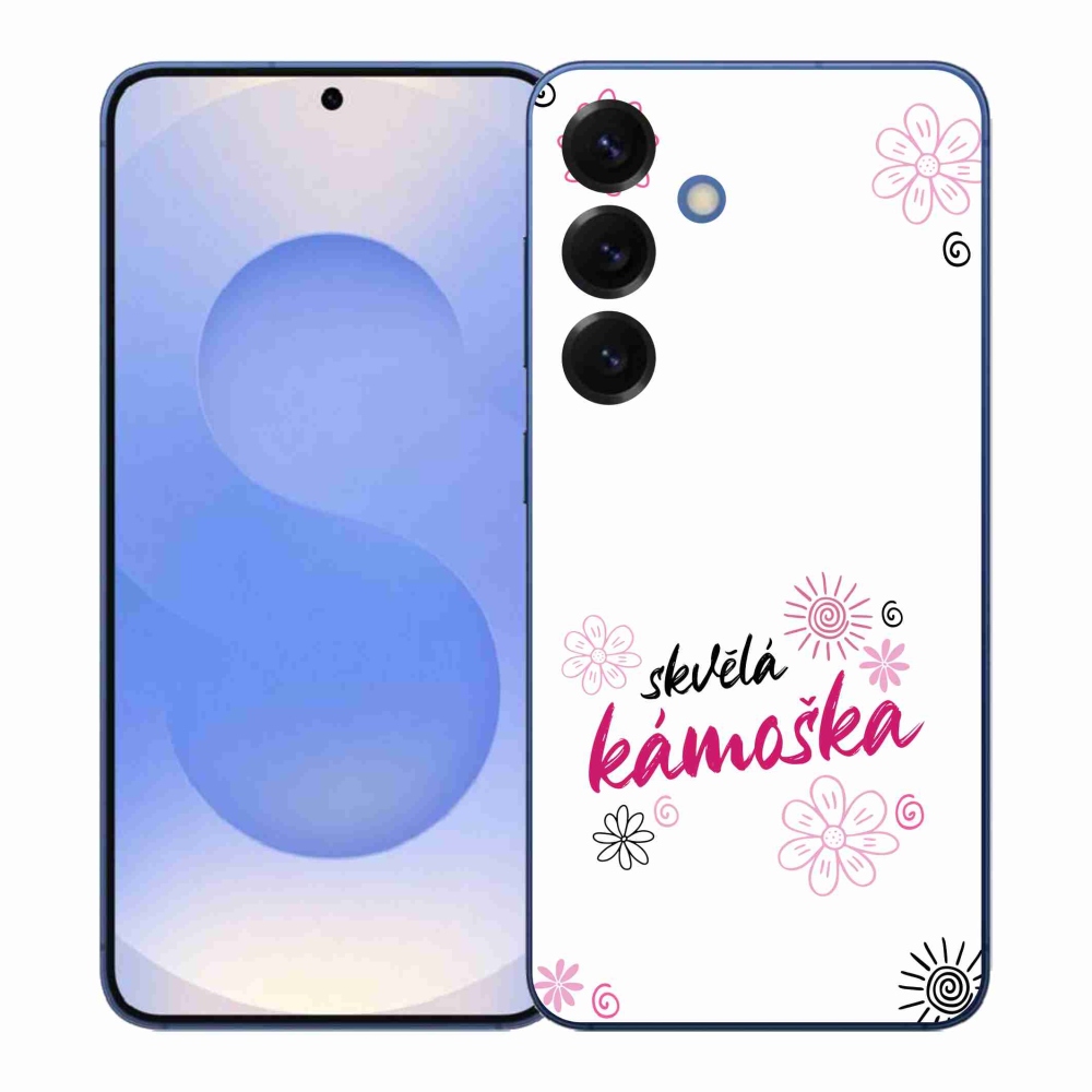 Gél borító mmCase Samsung Galaxy S26+ - nagyszerű haver fehér háttérrel