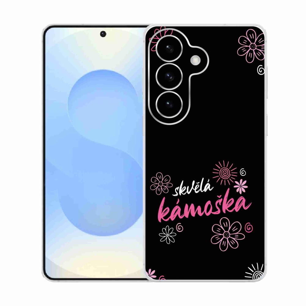 Gél borító mmCase Samsung Galaxy S26 - nagyszerű haver fekete háttérrel