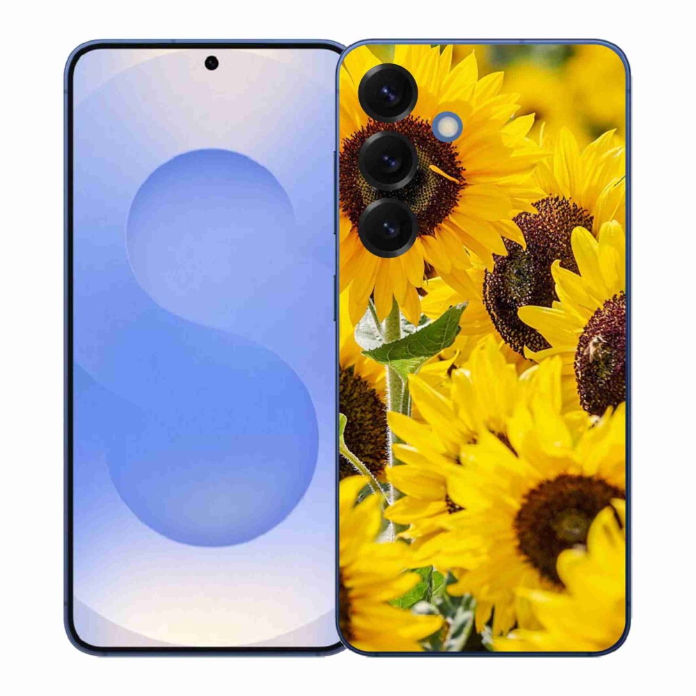 Zselés borítás mmCase Samsung Galaxy S26+ készülékhez - Napraforgó