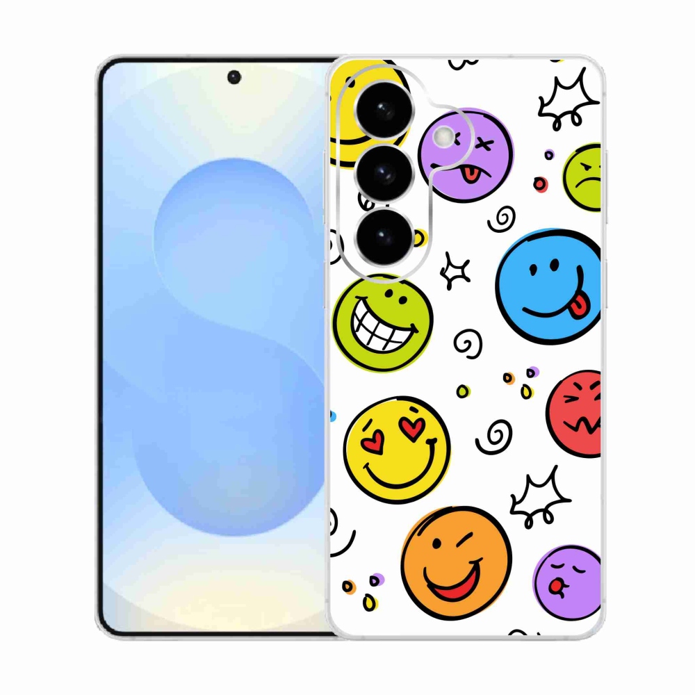 Gél borítás mmCase Samsung Galaxy S26 készülékhez - smiley-k