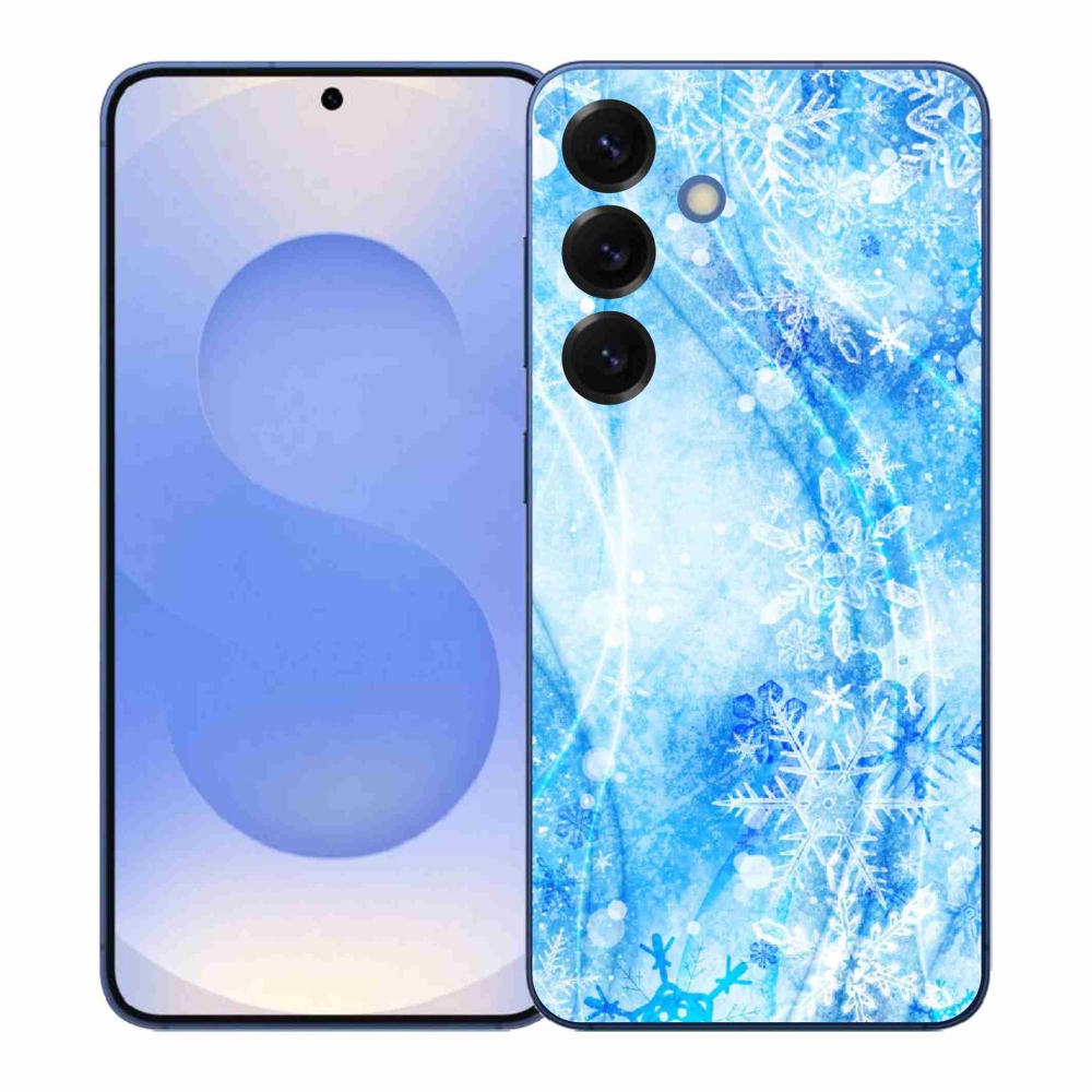 Gél védőhuzat mmCase Samsung Galaxy S26+ készülékhez - hópelyhek