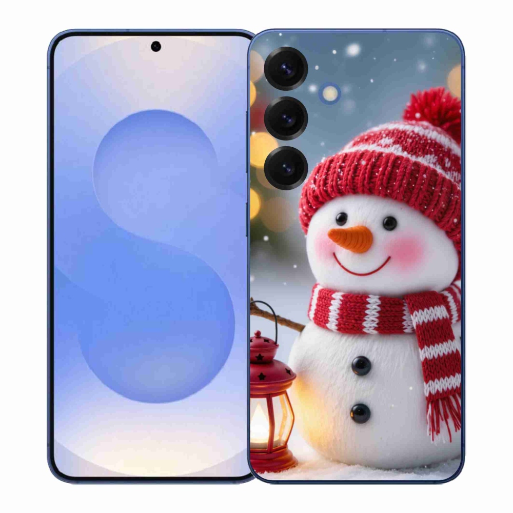 Zselés borítás mmCase Samsung Galaxy S26+ - hóember 2