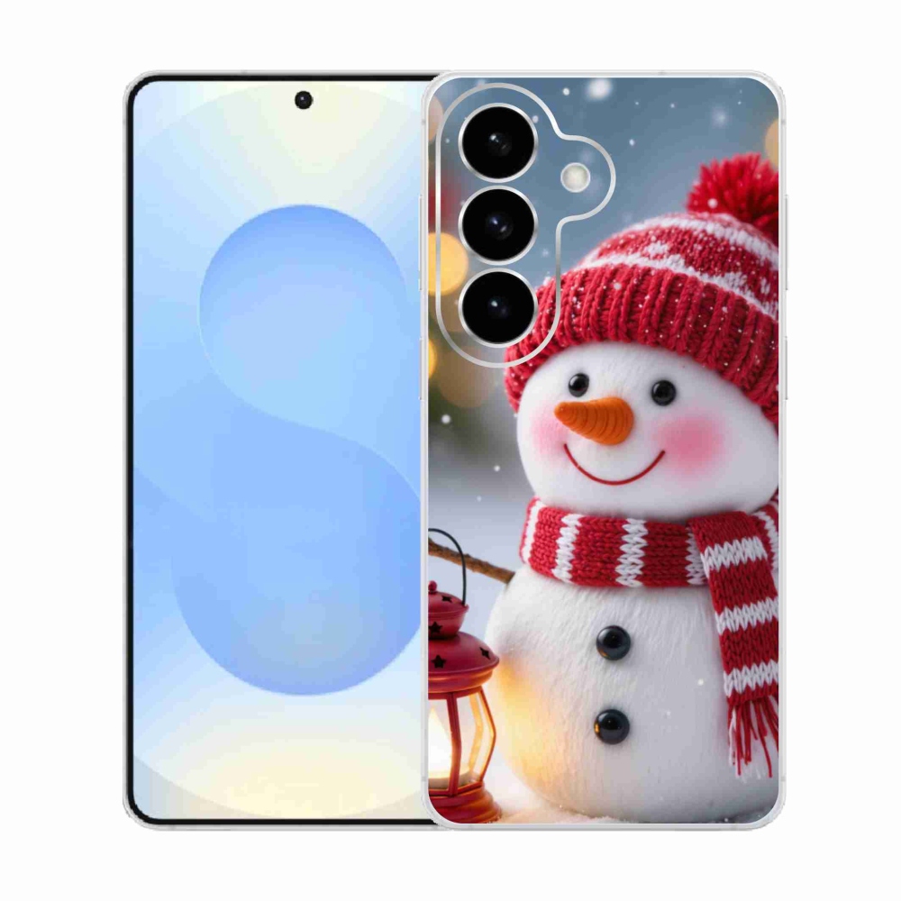 Gél borítás mmCase Samsung Galaxy S26 készülékhez - hóember 2