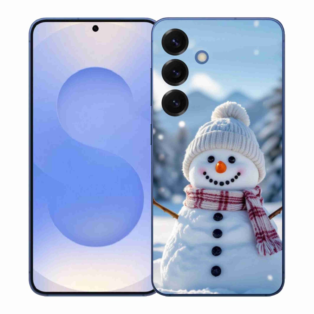 Zselés borítás mmCase Samsung Galaxy S26+ - hóember 3