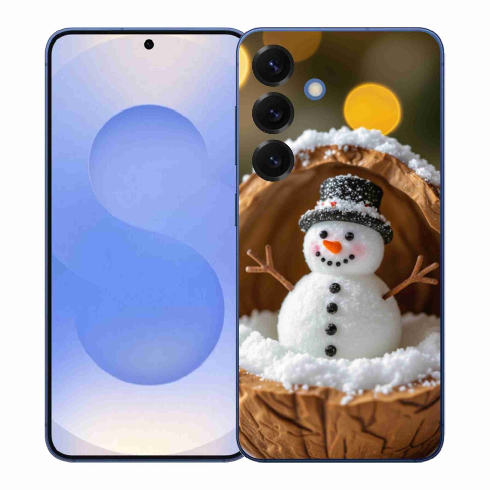 Gél védőhuzat mmCase Samsung Galaxy S26+ - hóember 4