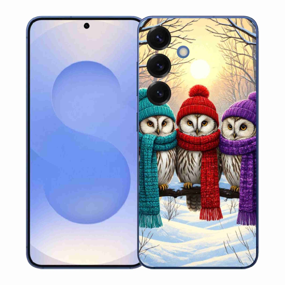 Gél borítás mmCase Samsung Galaxy S26+ készülékhez - bagoly barátok