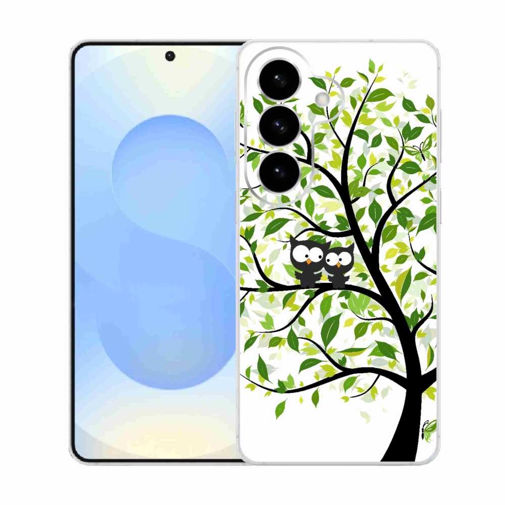 Gél borítás mmCase Samsung Galaxy S26 készülékhez - baglyok a fán